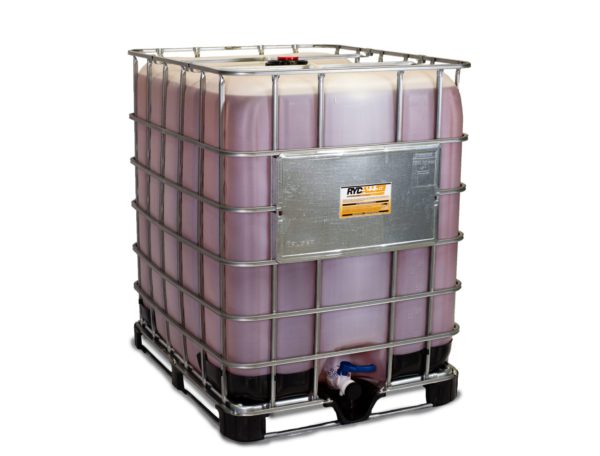 RYDALL CC Coil Cleaner. Product shown in a 330 gallon container.