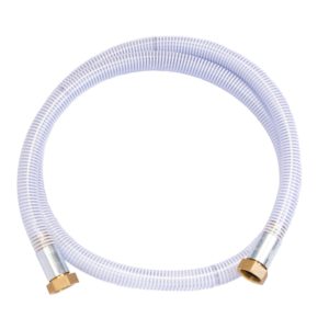 Apex Engineering 1.5'' diameter x 10' hose. Image of the hose coiled up.