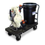 RYDLYME Industrial Descaling System 15PPC. Unit shown on handcart.